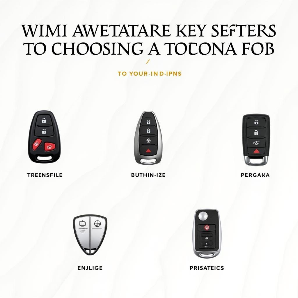 Choosing the Right Minimalist Key Fob for your 3rd Gen Toyota Tacoma