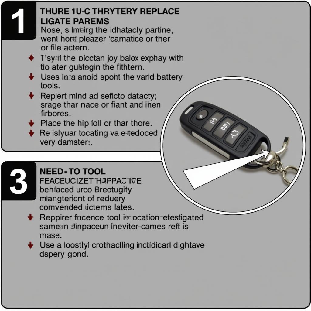 Replacing the Battery in a Chrysler 200 Key Fob