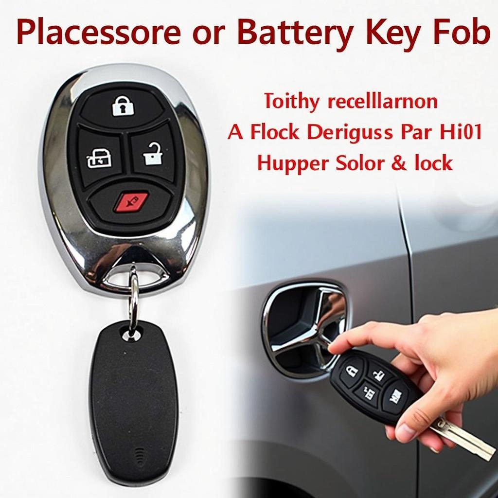 Chrysler 300 Key Fob after Battery Replacement