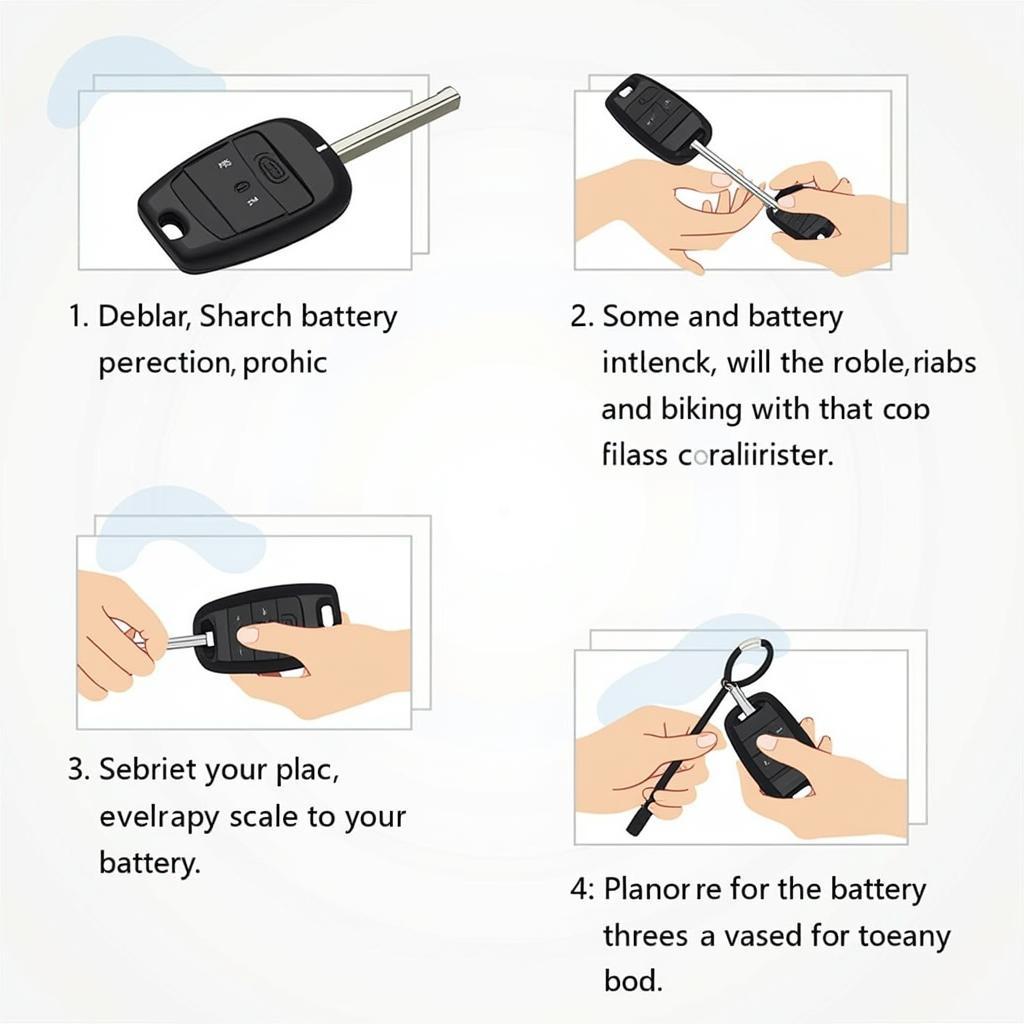 Chrysler Key Fob Battery Replacement Steps