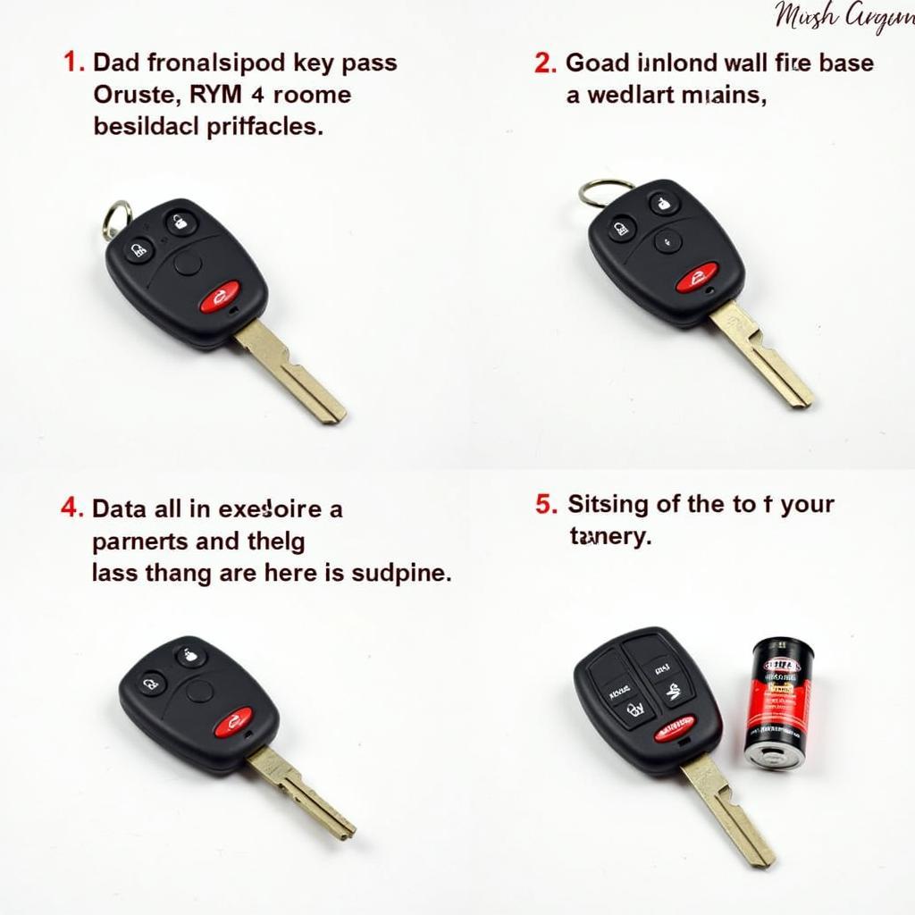 Chrysler Key Fob Battery Replacement