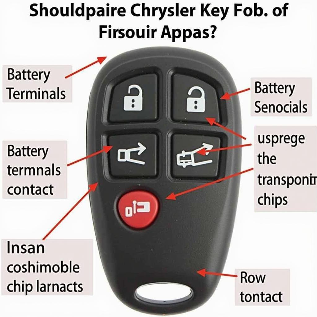 Troubleshooting Chrysler Key Fob Issues