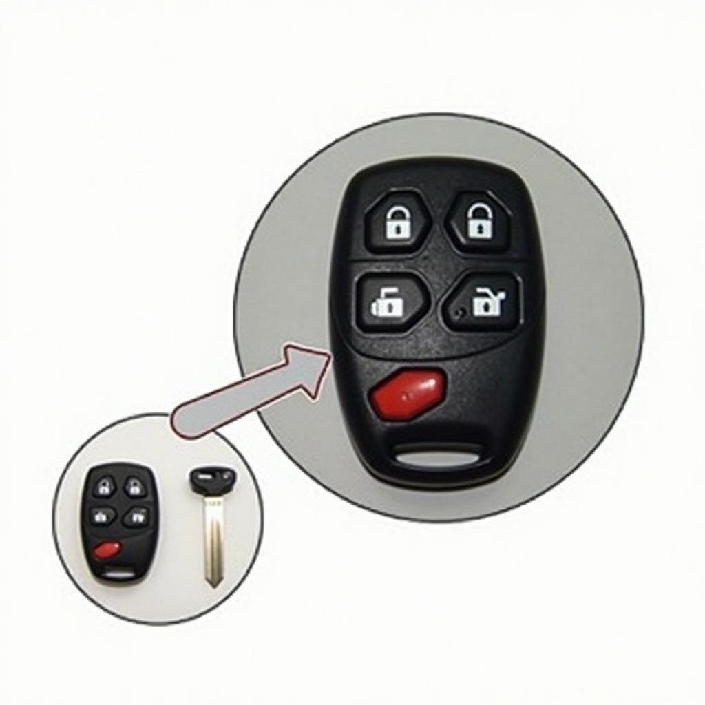 Chrysler Pacifica Key Fob Battery Location