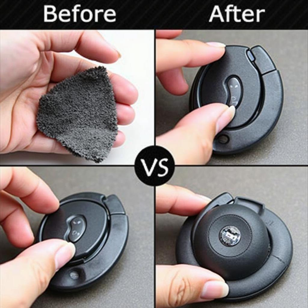 Cleaning a Lexus ES330 Key Fob Cover