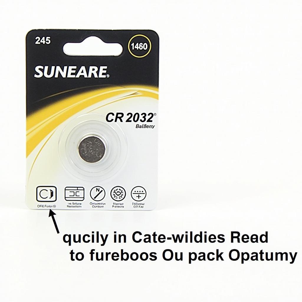 CR2032 Battery for Subaru Outback Key Fob