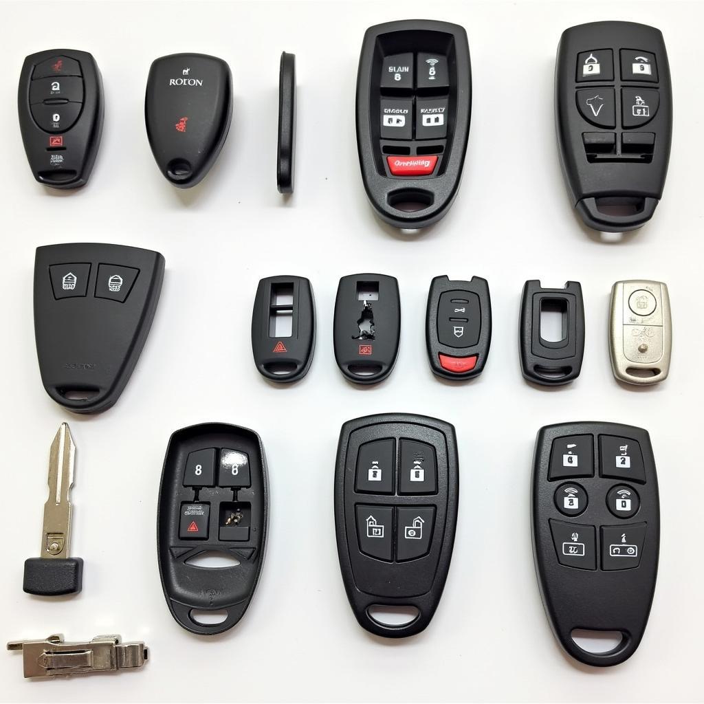 Damaged Volvo V70 Key Fob Case Examples