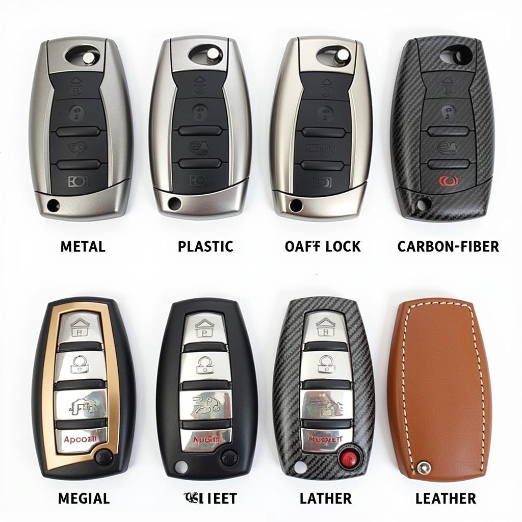 Different Lexus Key Fob Hard Cover Materials