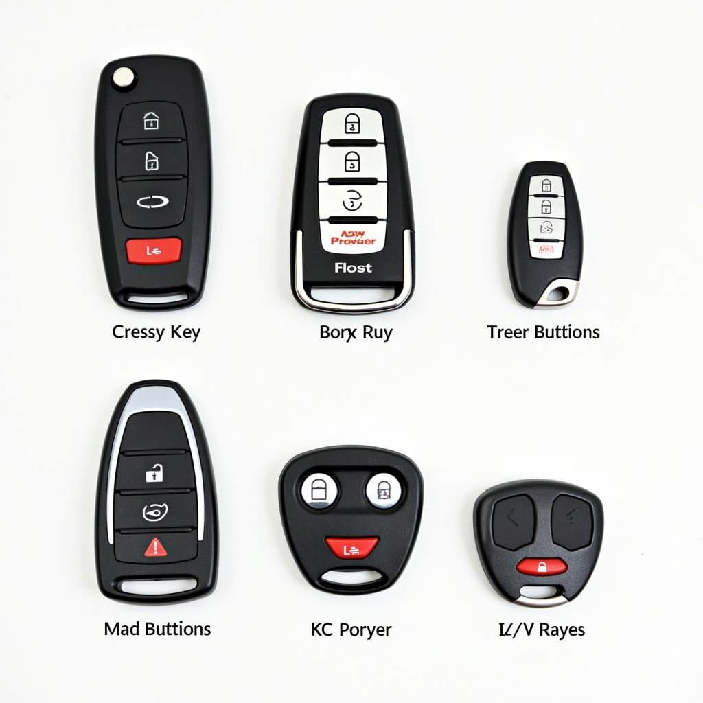 Different Types of Aftermarket Mazda CX-5 Key Fobs