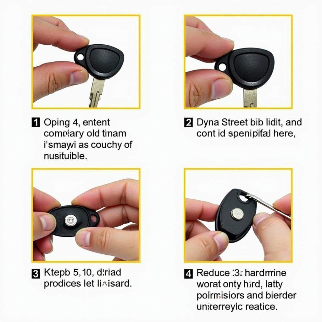 Replacing the Battery in a Dyna Street Bob Key Fob