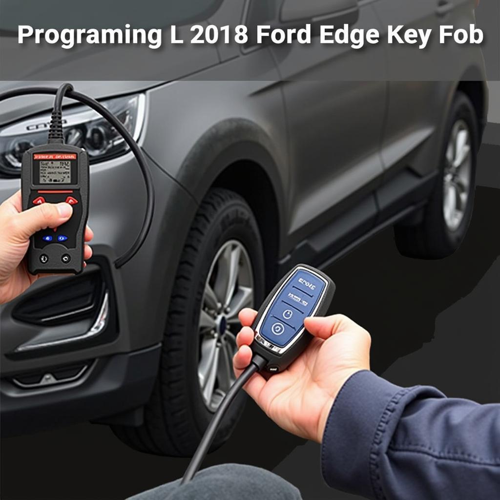 Programming a 2018 Ford Edge Key Fob using Diagnostic Equipment