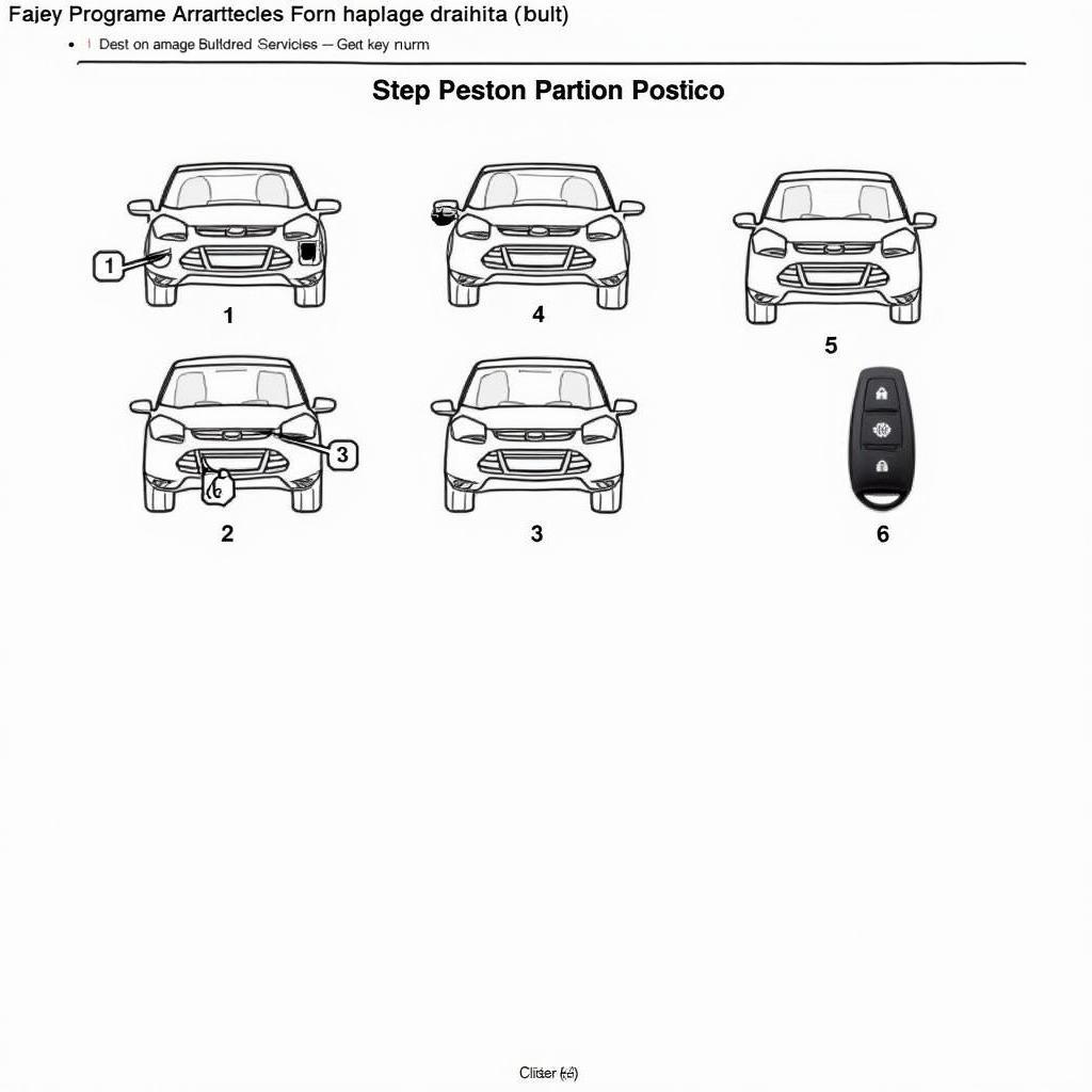 2013 Ford Escape Key Fob Programming Steps