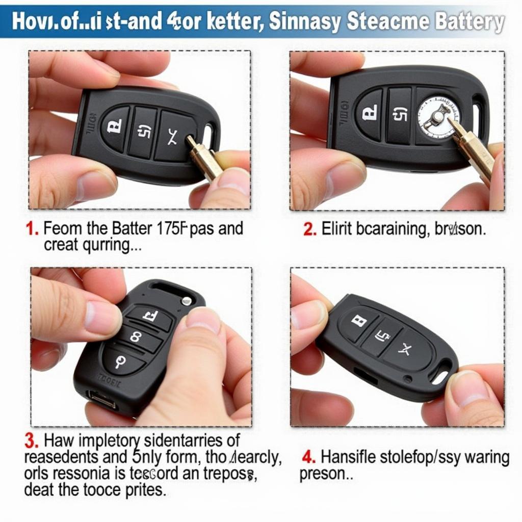 Replacing the Battery in a Ford F150 Key Fob