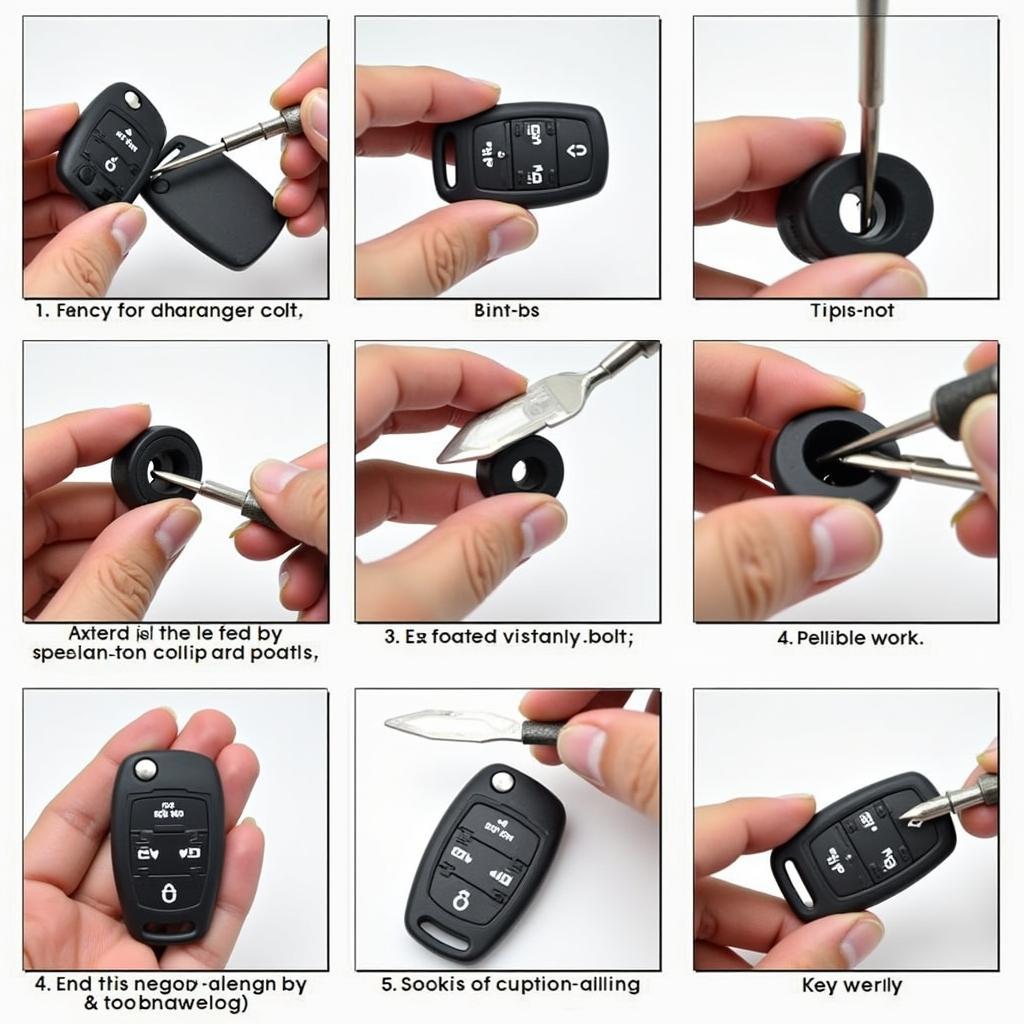 Ford F150 Key Fob Disassembly Steps