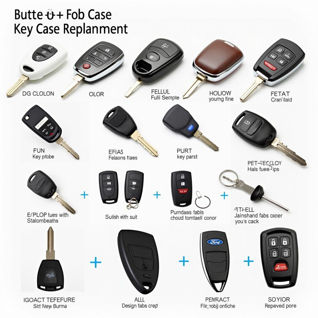 Ford Fiesta Key Fob Case Replacement Options