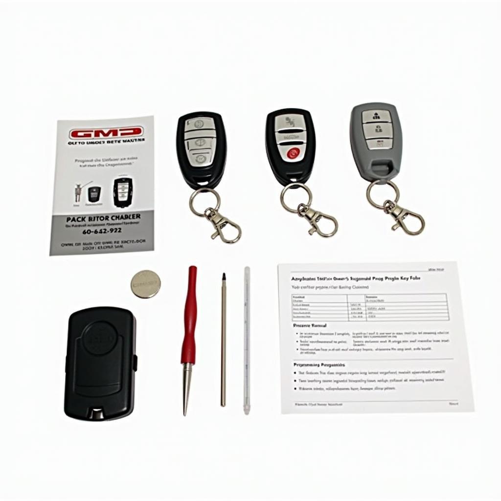 Tools Needed for GMC Key Fob Programming