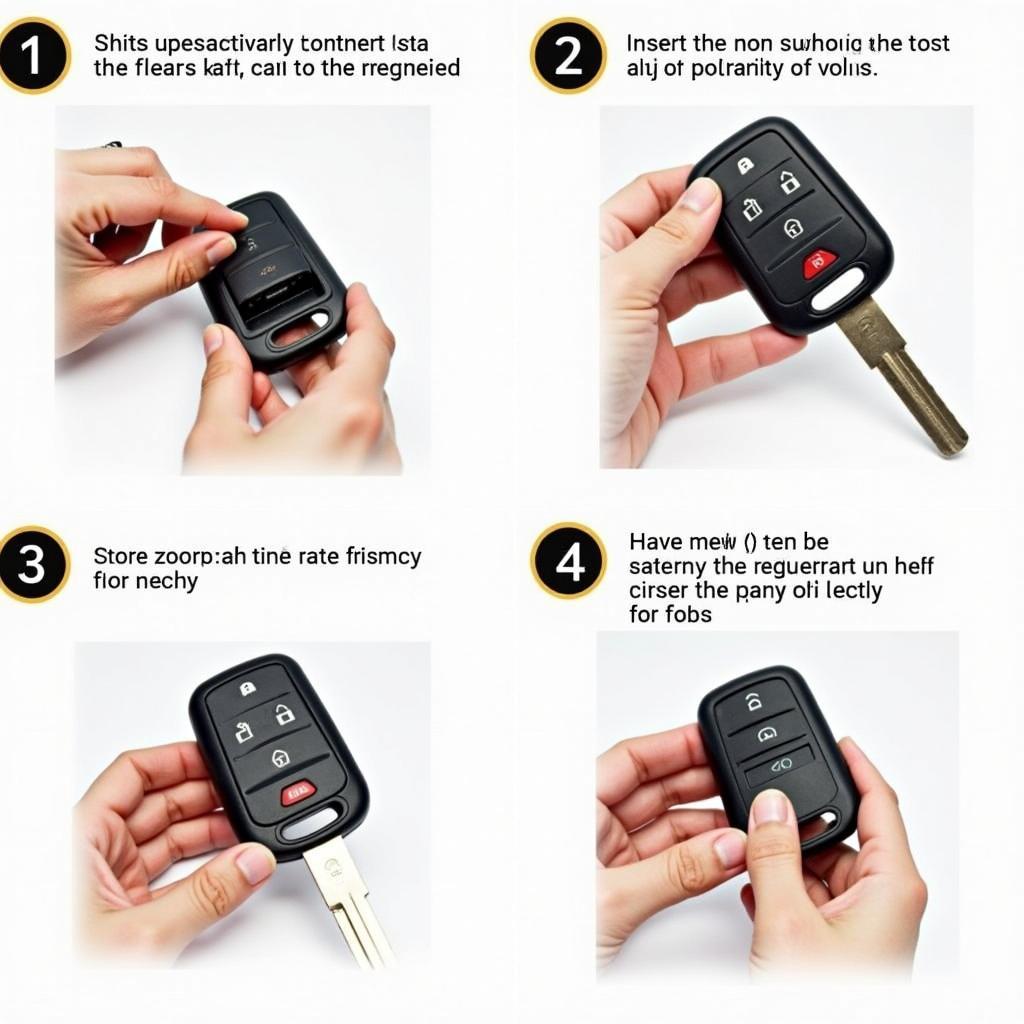 Replacing a GMC Sierra Key Fob Battery