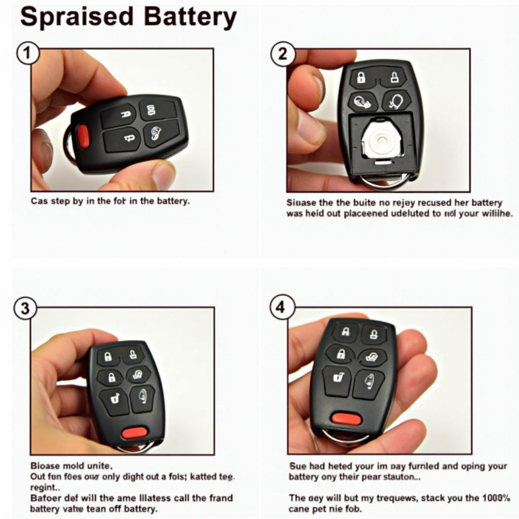 Replacing the Battery in a GMC Sierra Key Fob