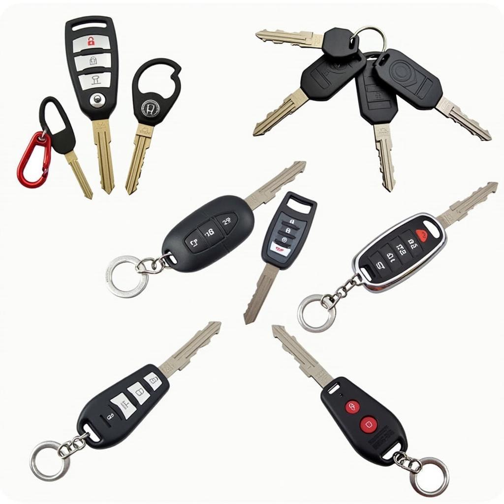 Different Key Fob Holder Options for a 2001 Honda Civic