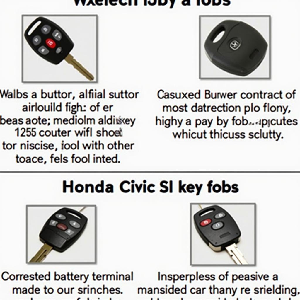 Troubleshooting Common Honda Civic Si Key Fob Problems