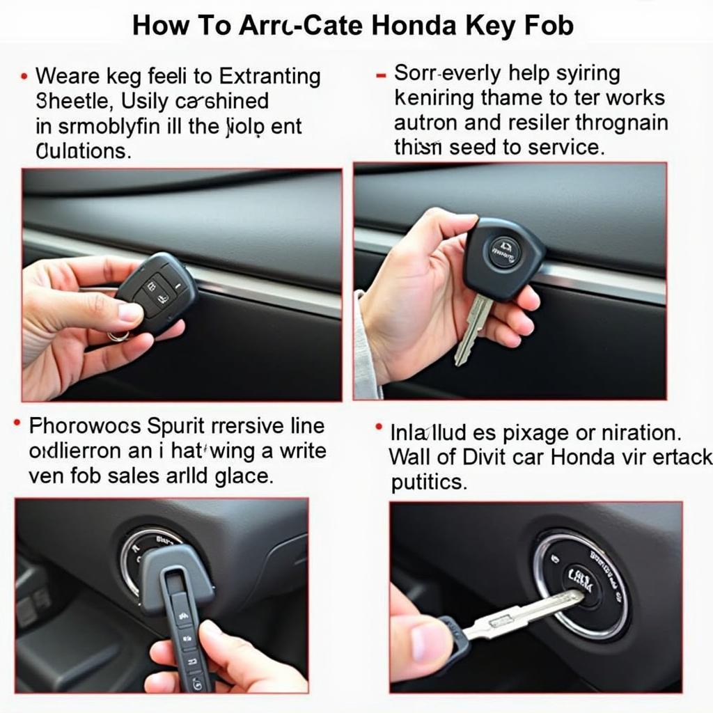 2018 Honda CRV Key Fob Programming Process