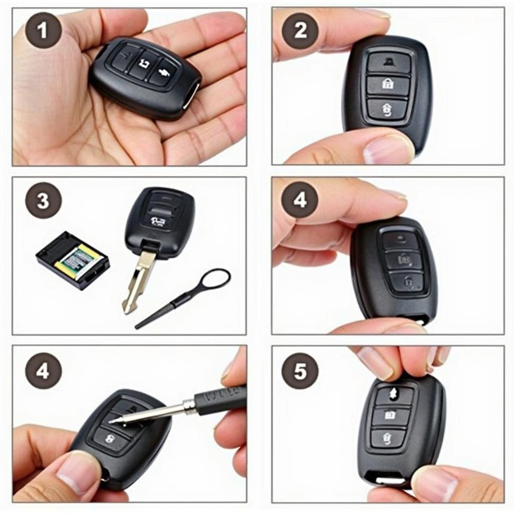 Honda CRV Key Fob Battery Replacement Process