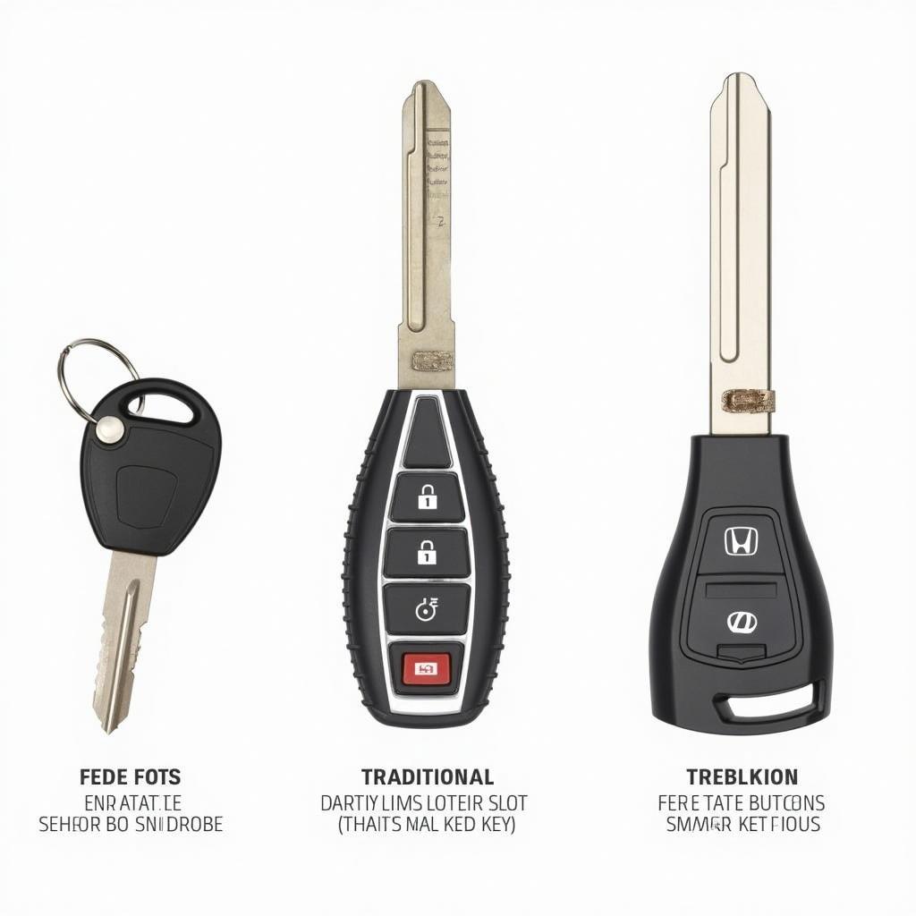 Different Types of Honda Key Fobs