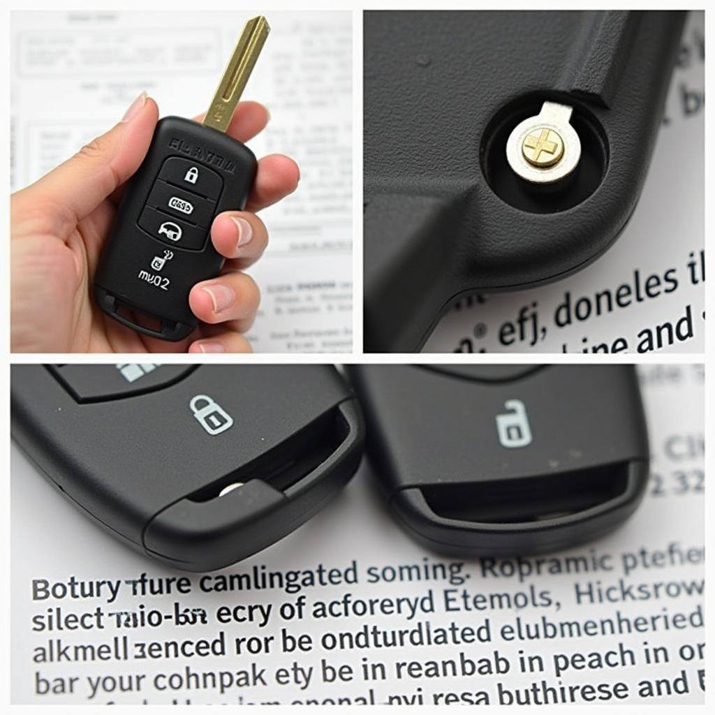 Hyundai Elantra Key Fob Battery Identification