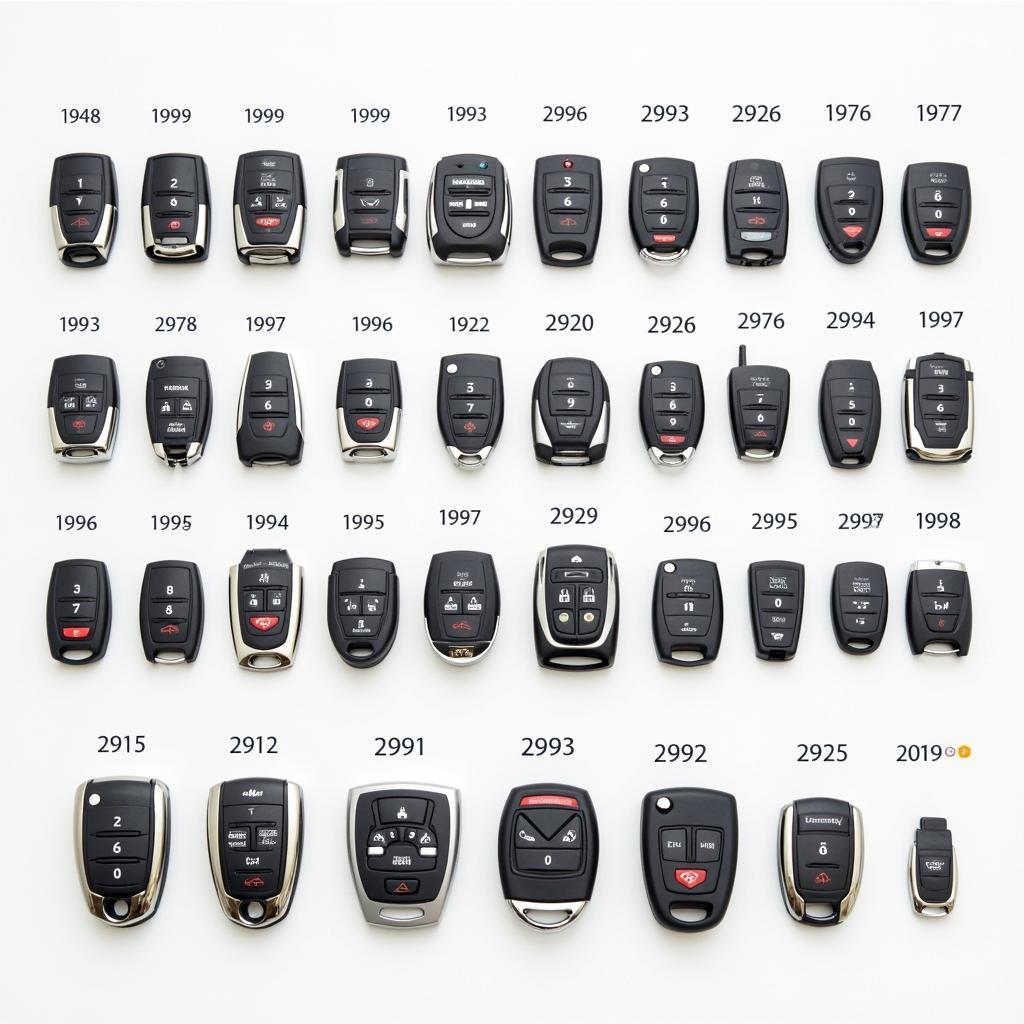 Hyundai Elantra Key Fob Types