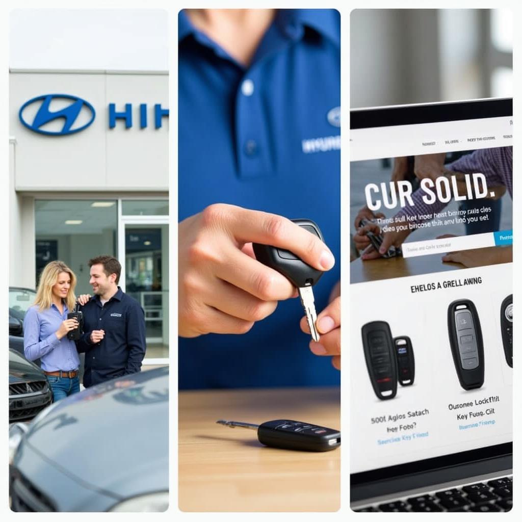 Hyundai Key Fob Replacement Options: Dealership, Locksmith, Online