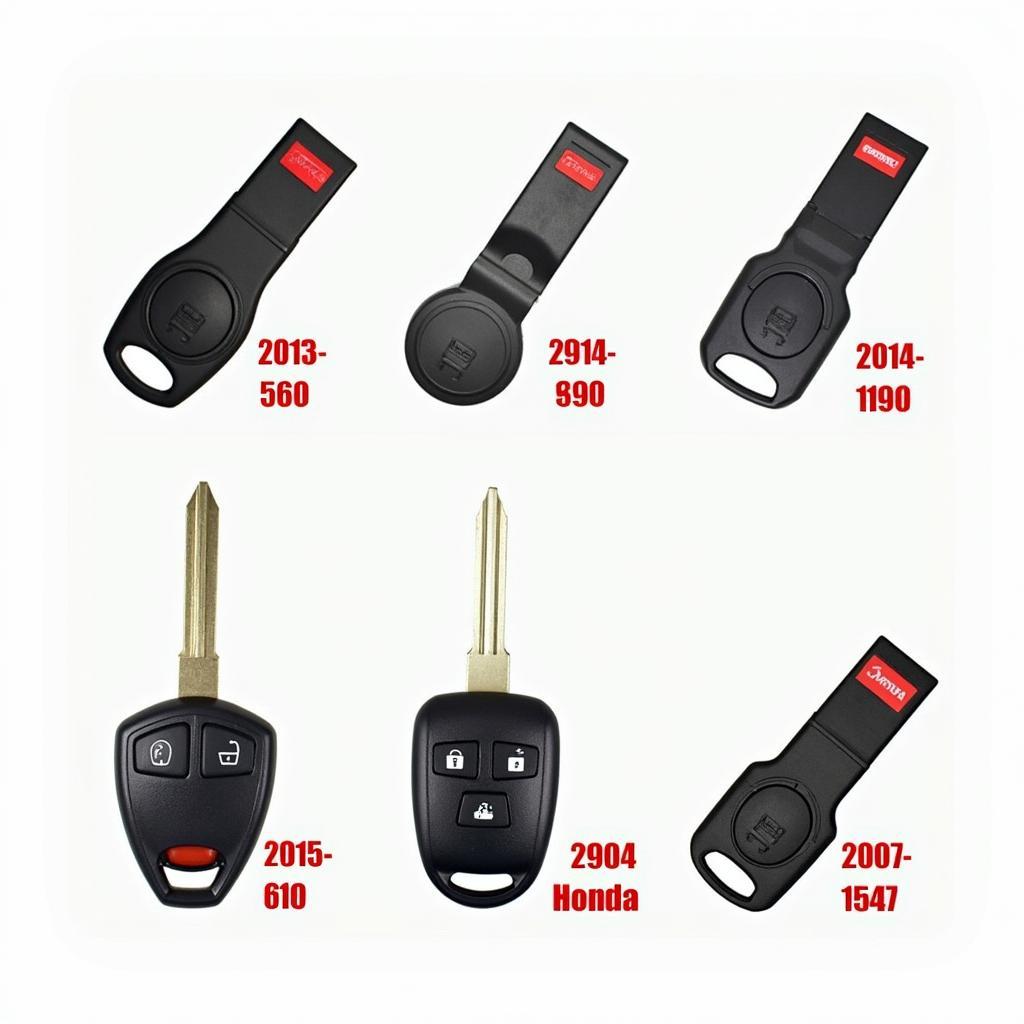 Identifying the Correct Honda Key Fob Casing