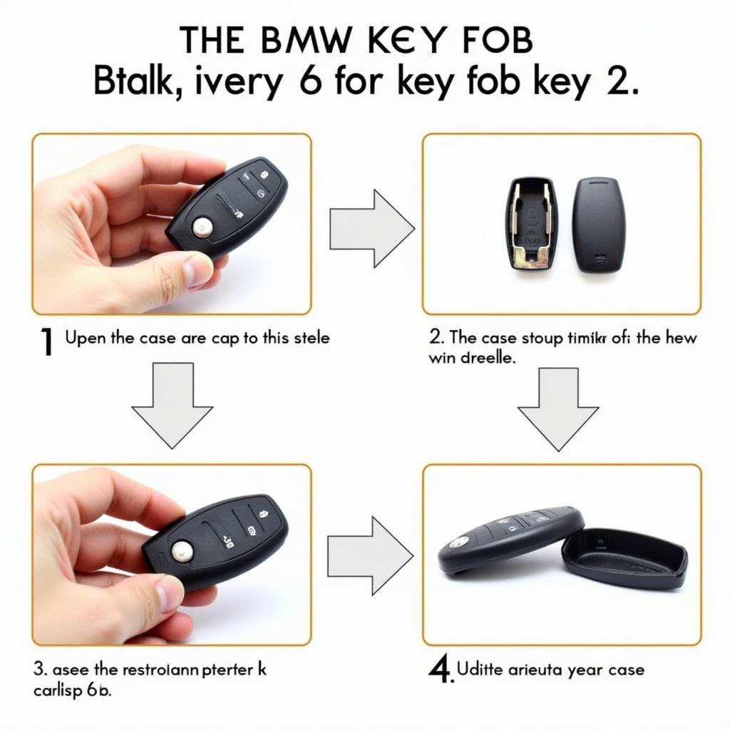 Steps to Install a BMW Key Fob Case