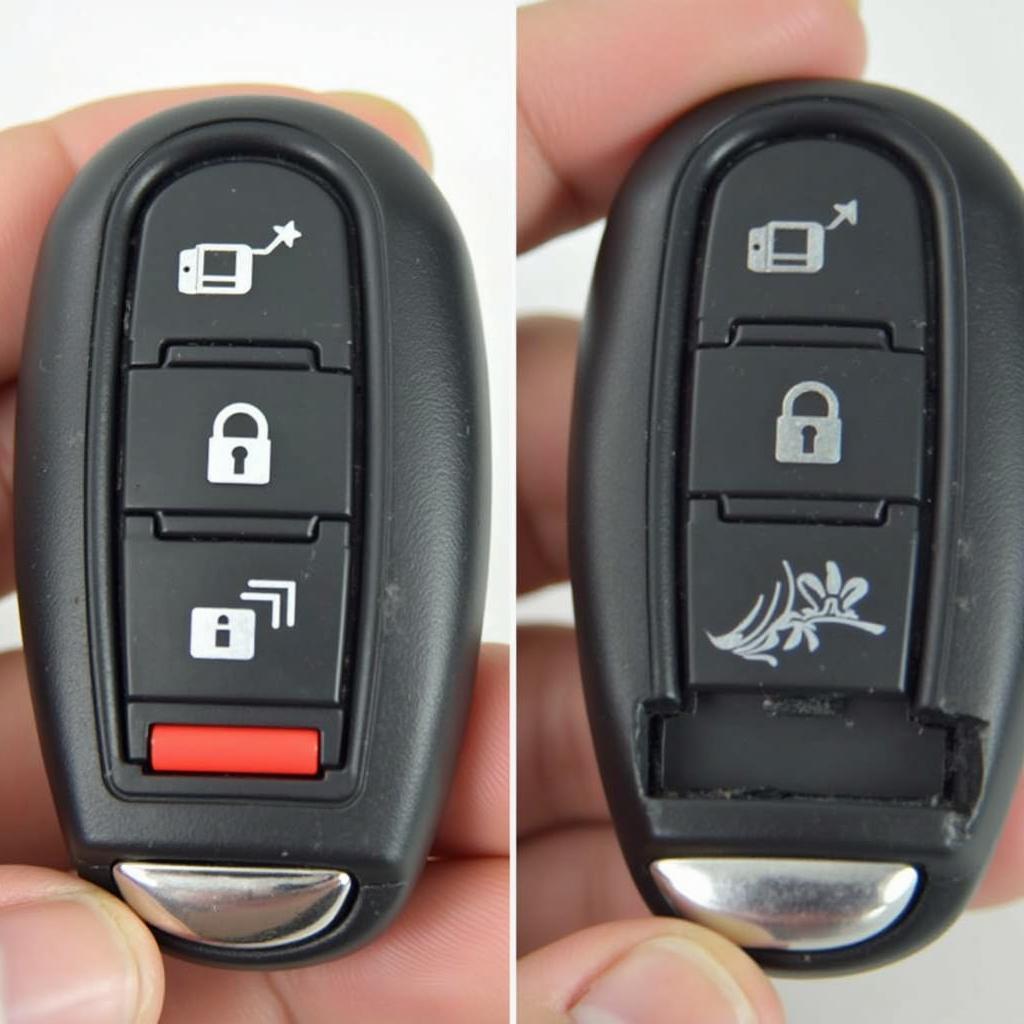 Installing a CR2032 Battery in a Chrysler 300C Key Fob