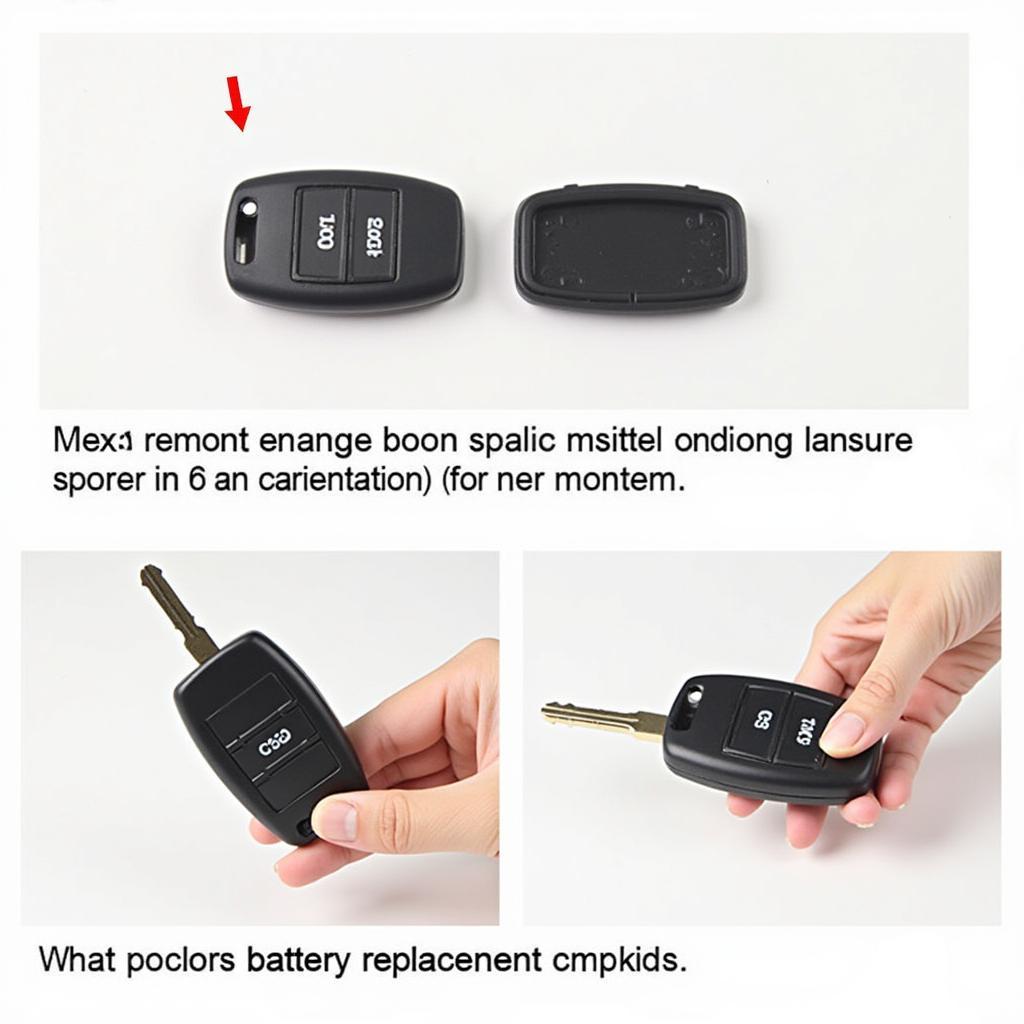 Installing a New Battery in a Volvo S60 Key Fob