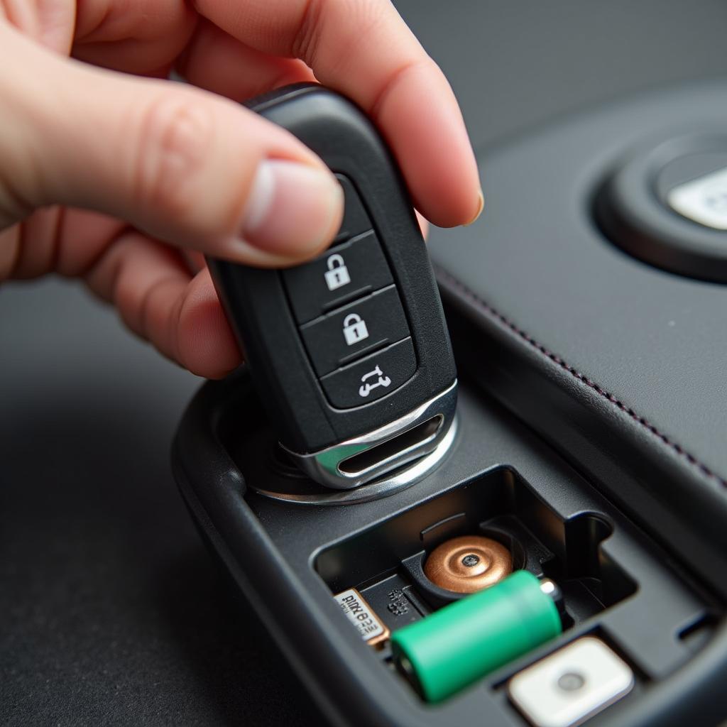 Installing New VW Passat Key Fob Battery