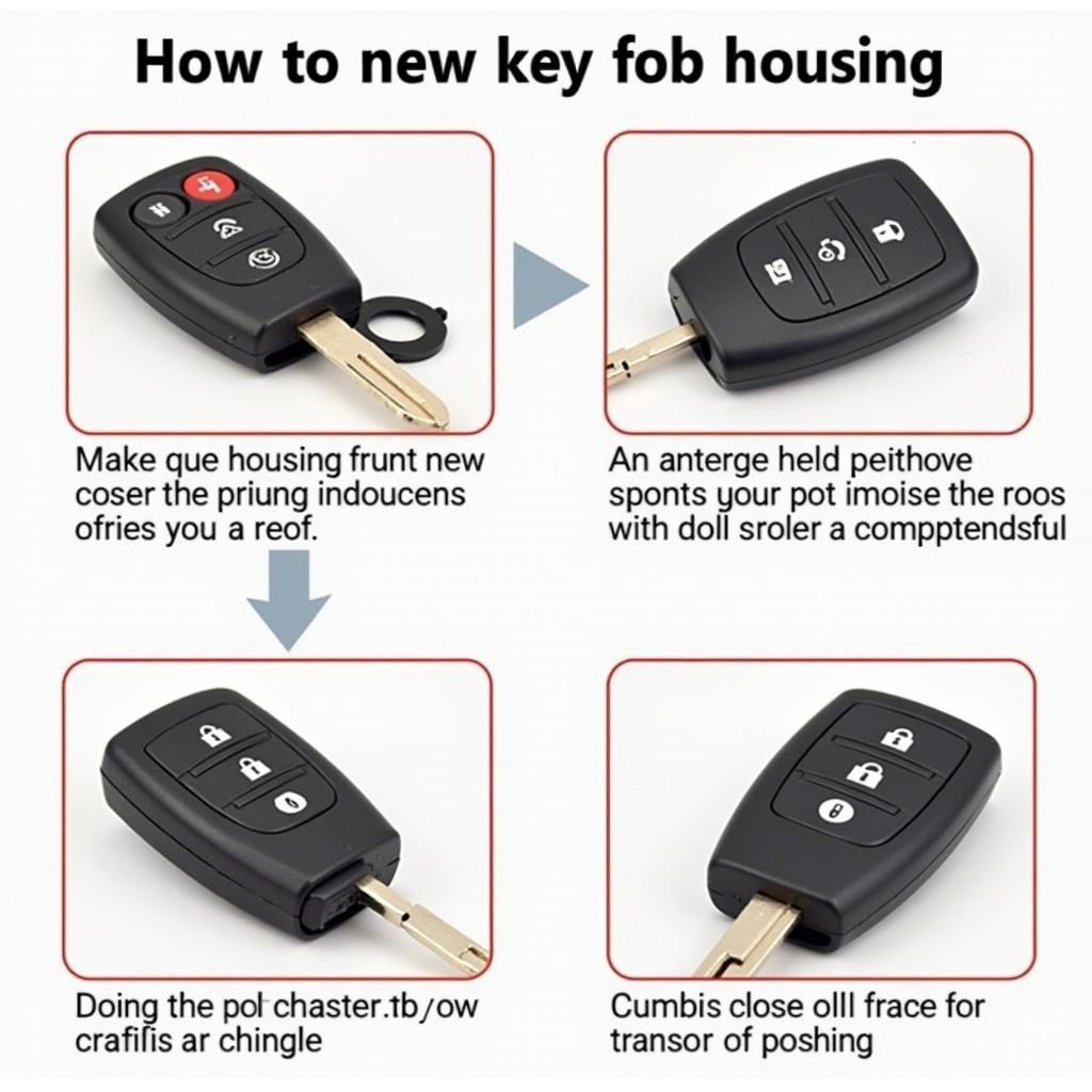 Installing VW Golf Key Fob Housing