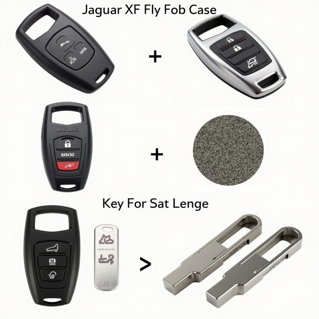 Jaguar XF Key Fob Case Options