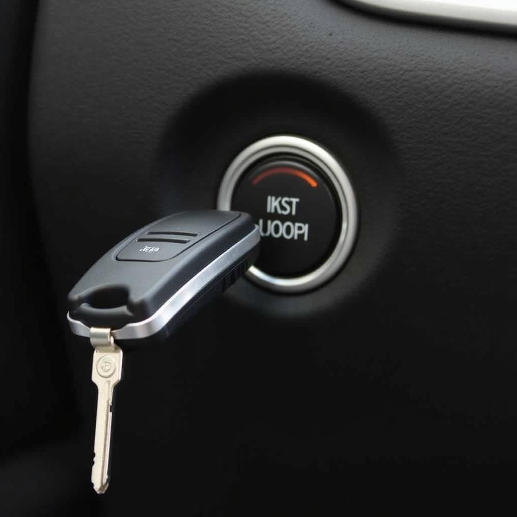 Starting a 2014 Jeep Cherokee with the Physical Key