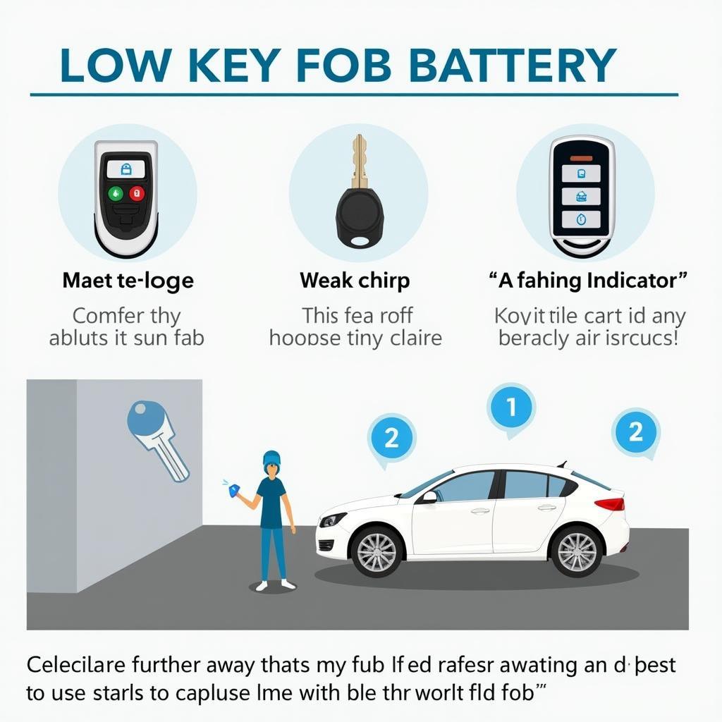 Jeep Compass Trailhawk Key Fob Low Battery Signs