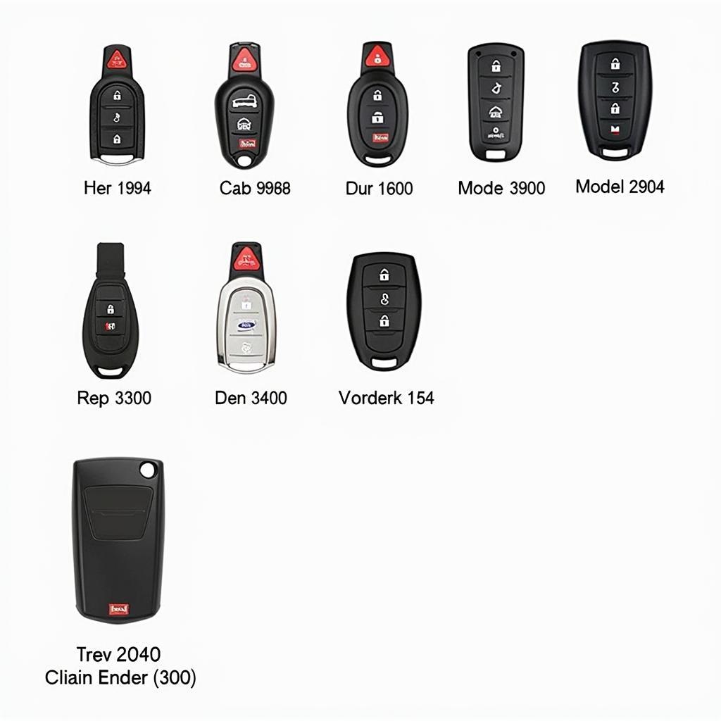 Different Jeep Grand Cherokee Key Fob Battery Types