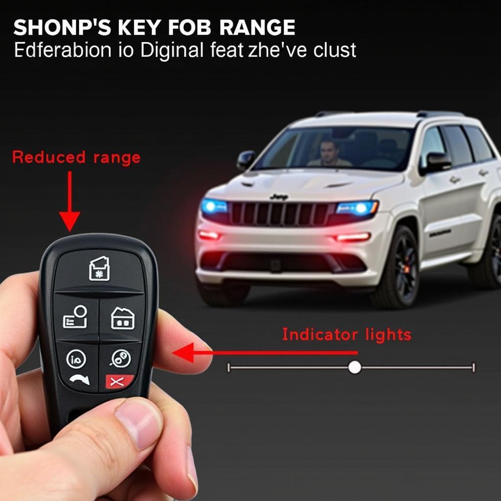 Jeep Grand Cherokee Key Fob Low Battery Signs