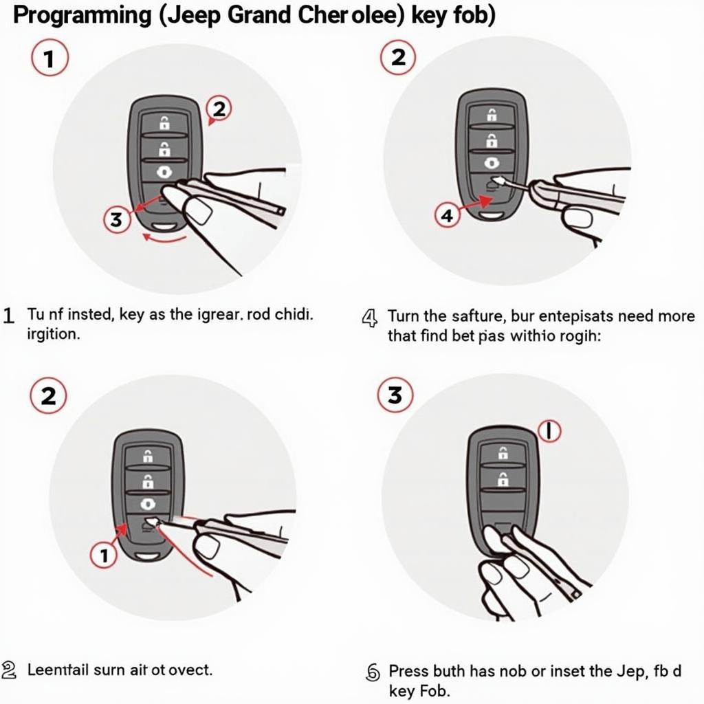 Jeep Grand Cherokee Key Fob Programming Steps