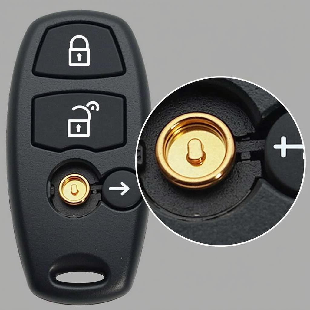 Jeep Key Fob Battery Correct Orientation