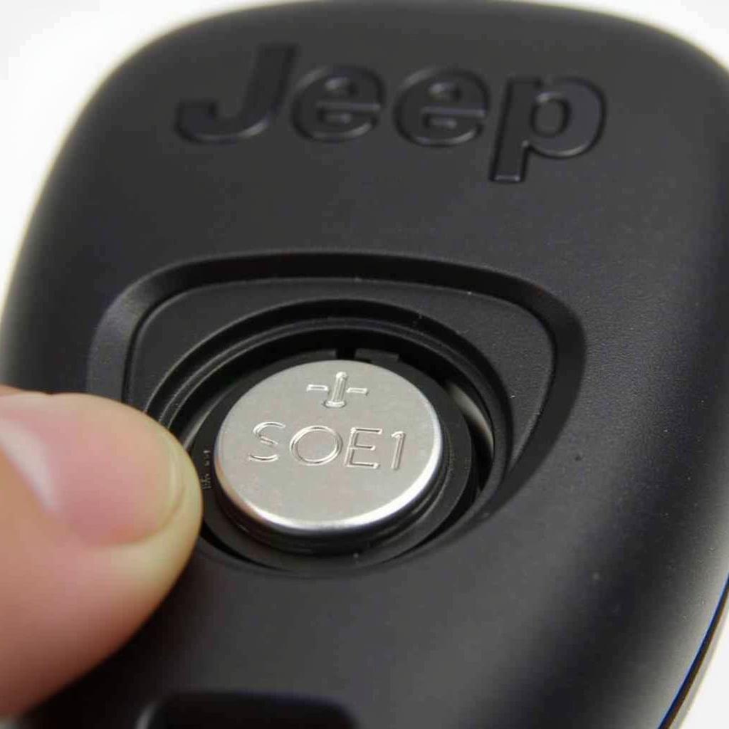 Jeep Renegade Key Fob Open with New Battery