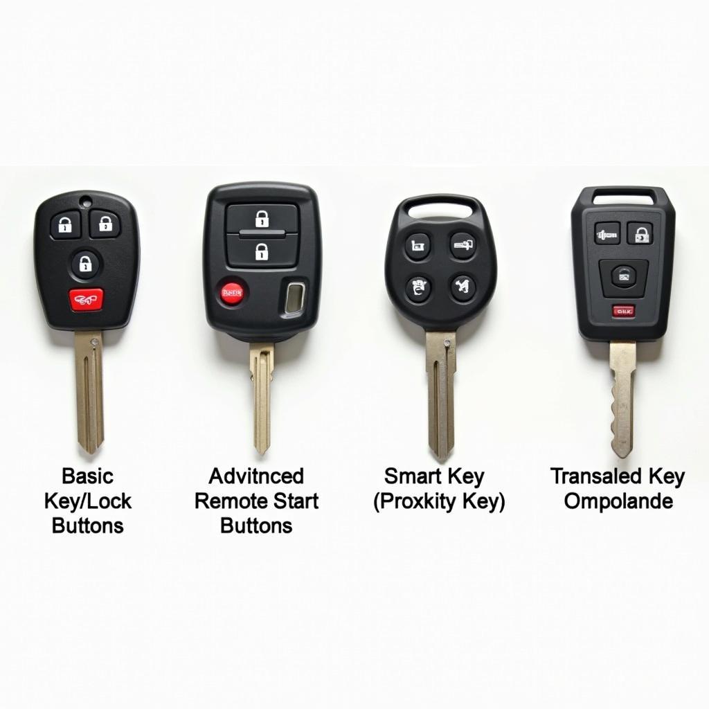 Different Key Fob Types