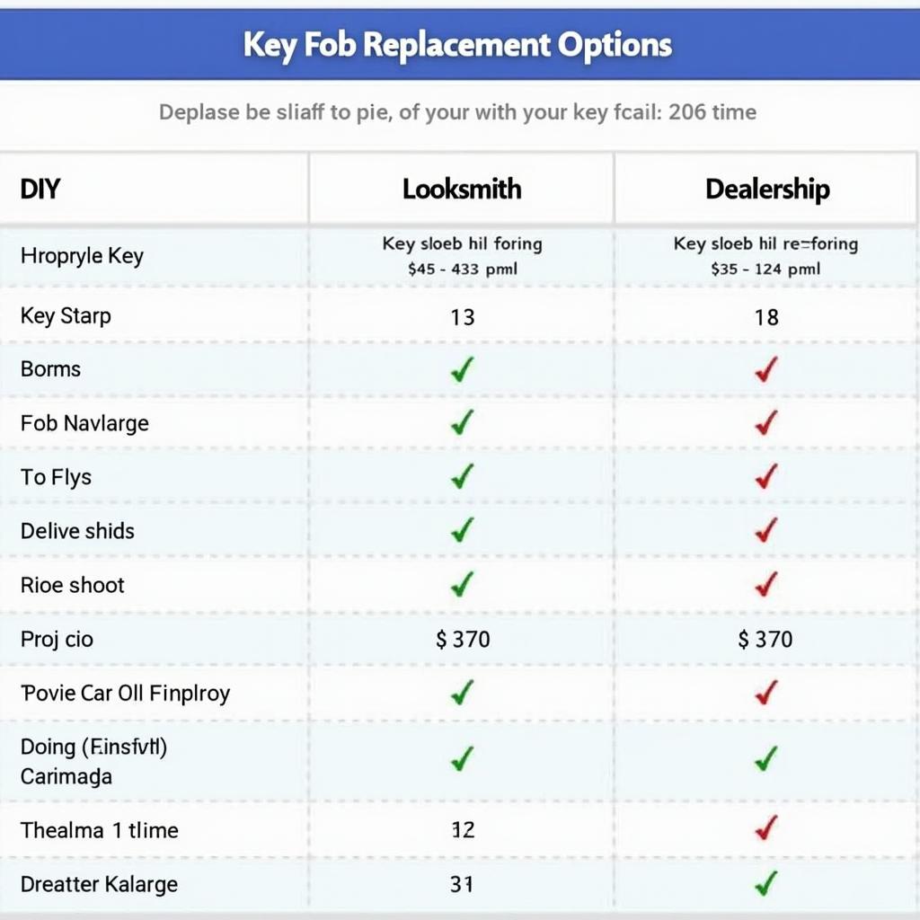 Kia Forte 2010 Key Fob Options