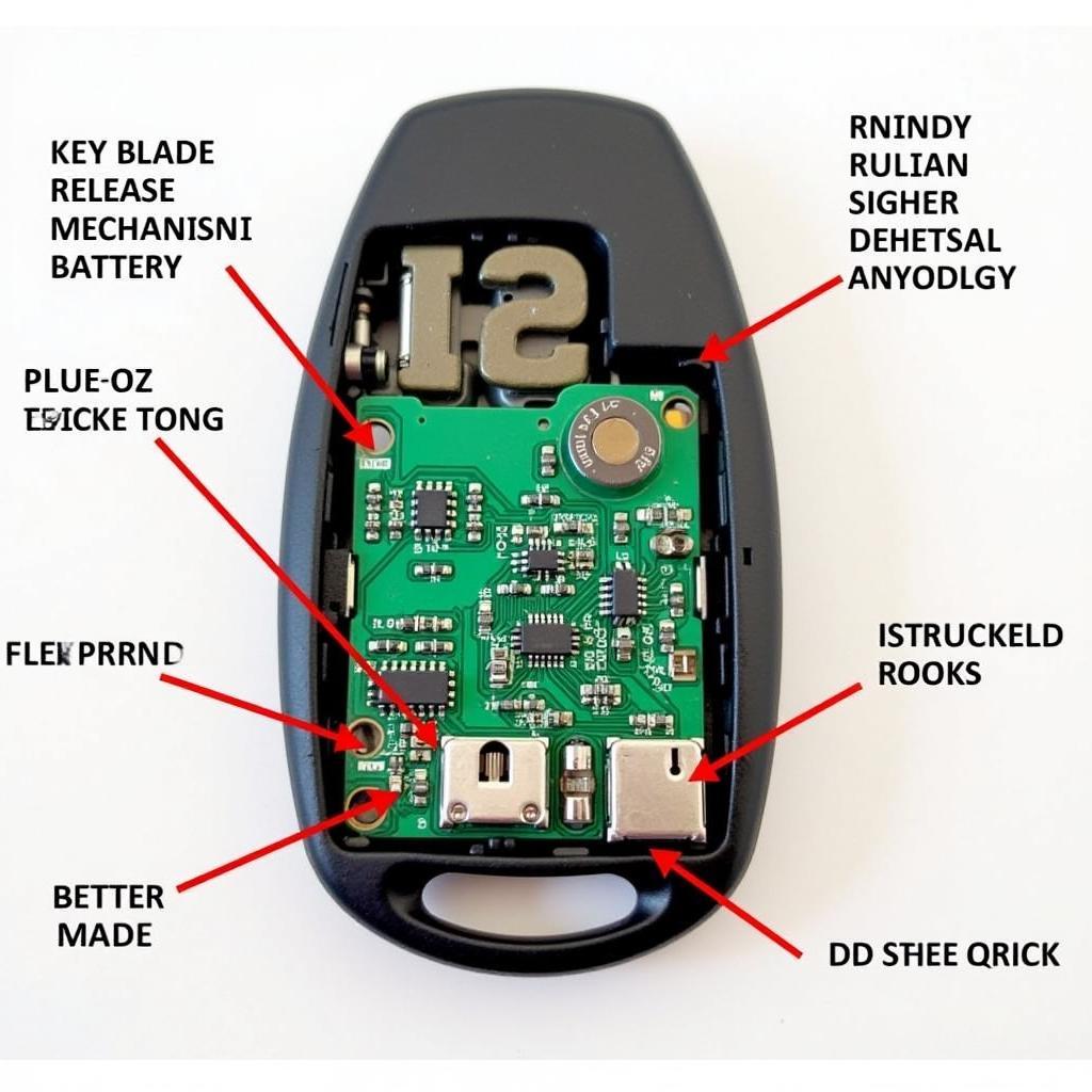 Kia Key Fob Internal Components