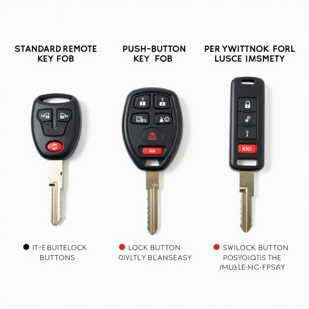 Different Types of Kia Key Fobs