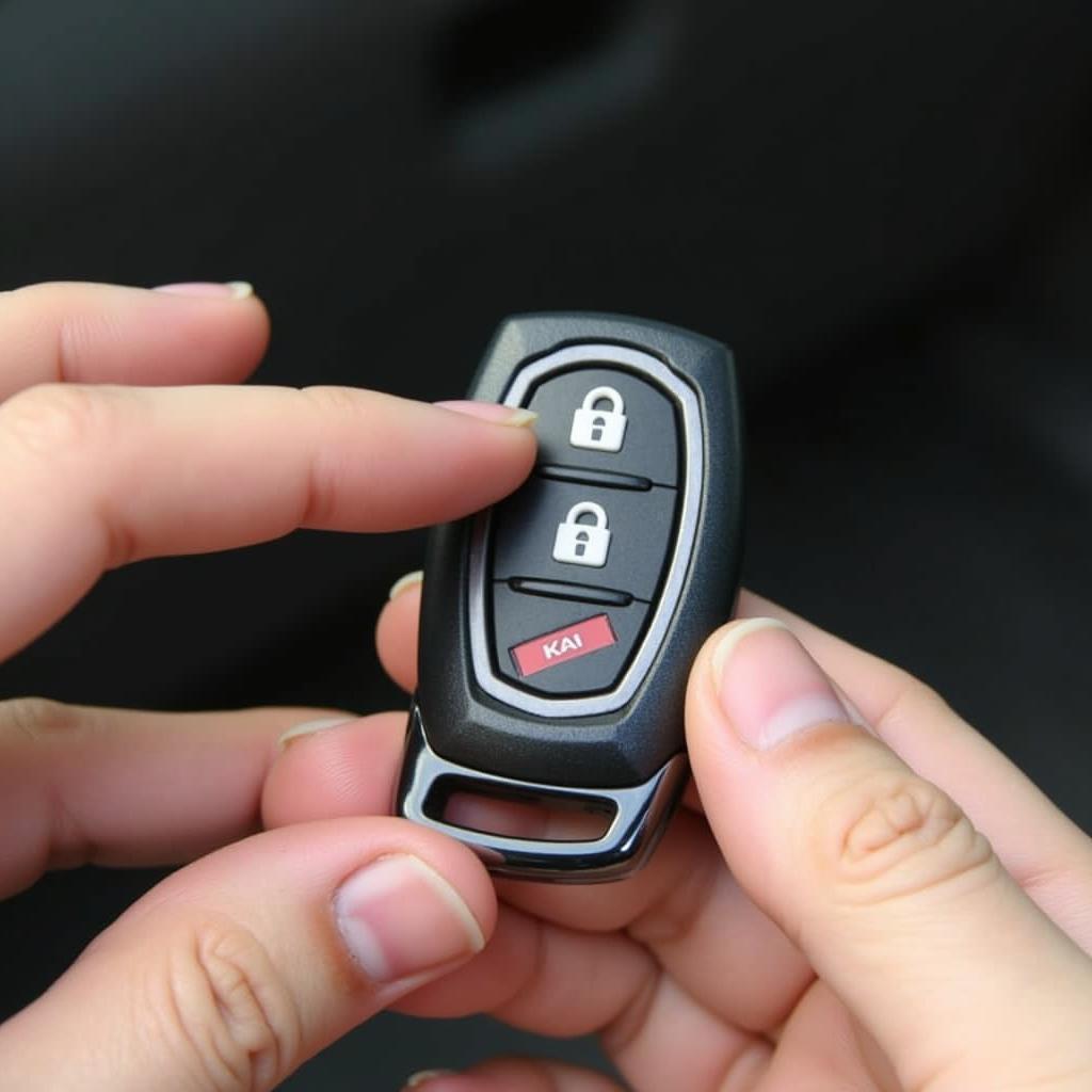 Testing the Kia Optima Key Fob after Battery Replacement