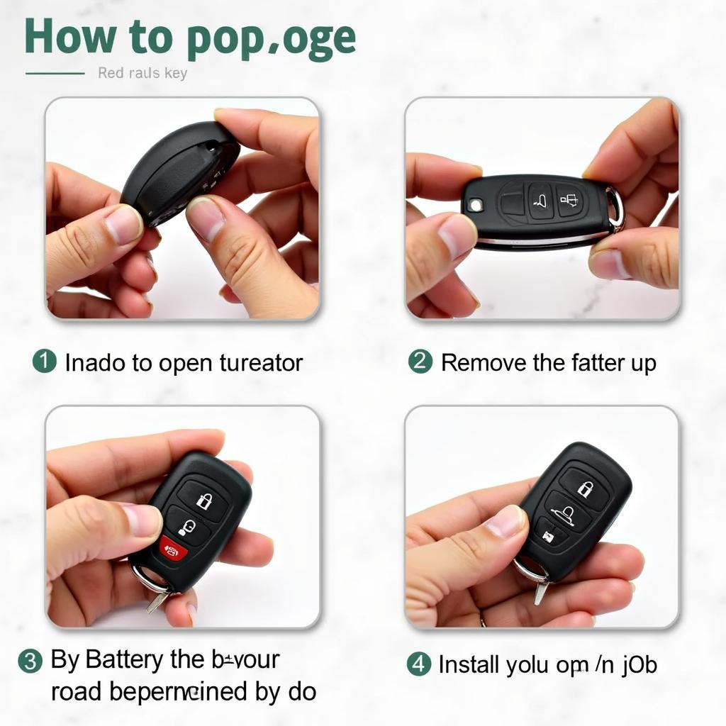 Replacing the Battery in a Kia Sorento Key Fob