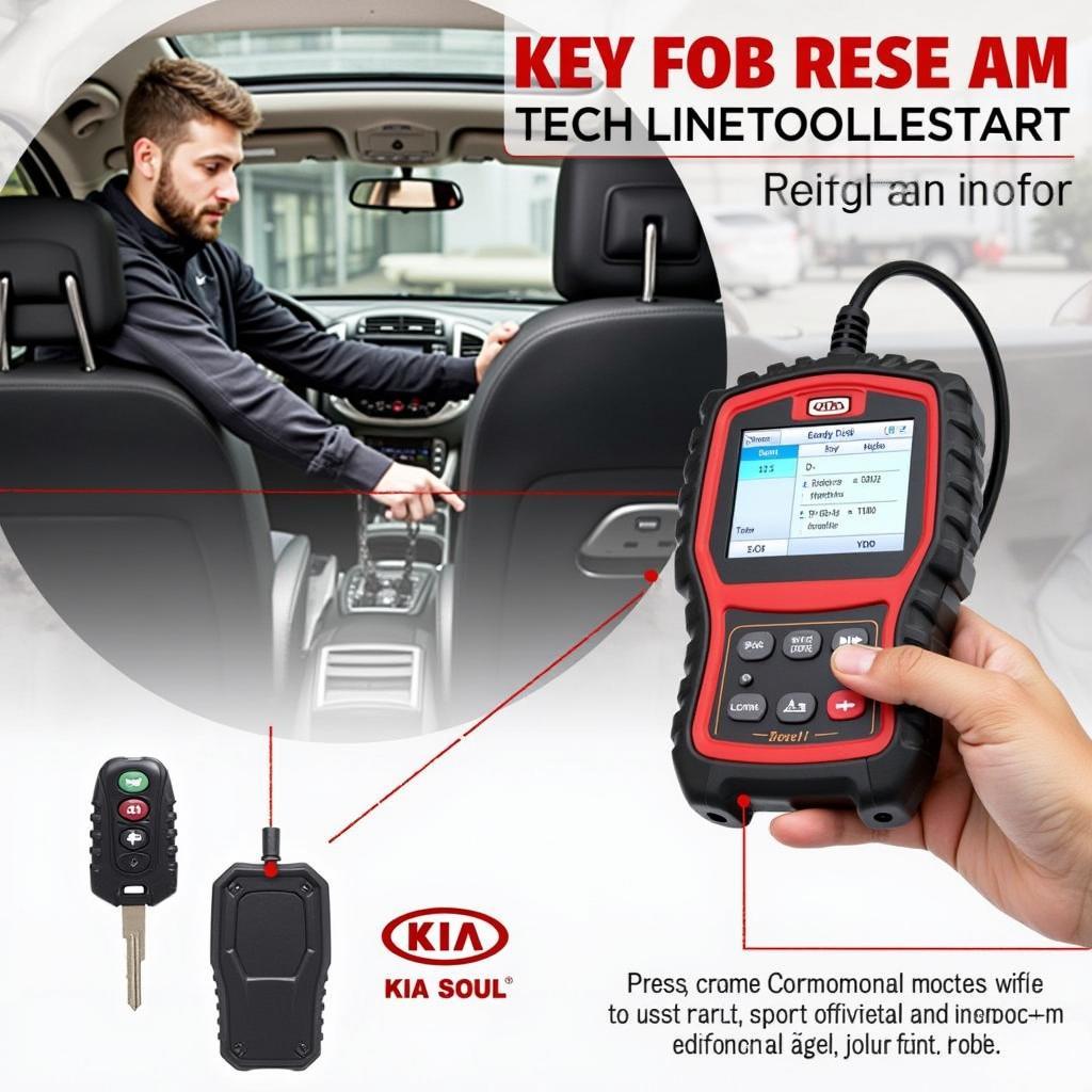 Using a Diagnostic Tool for Kia Soul Key Fob Programming